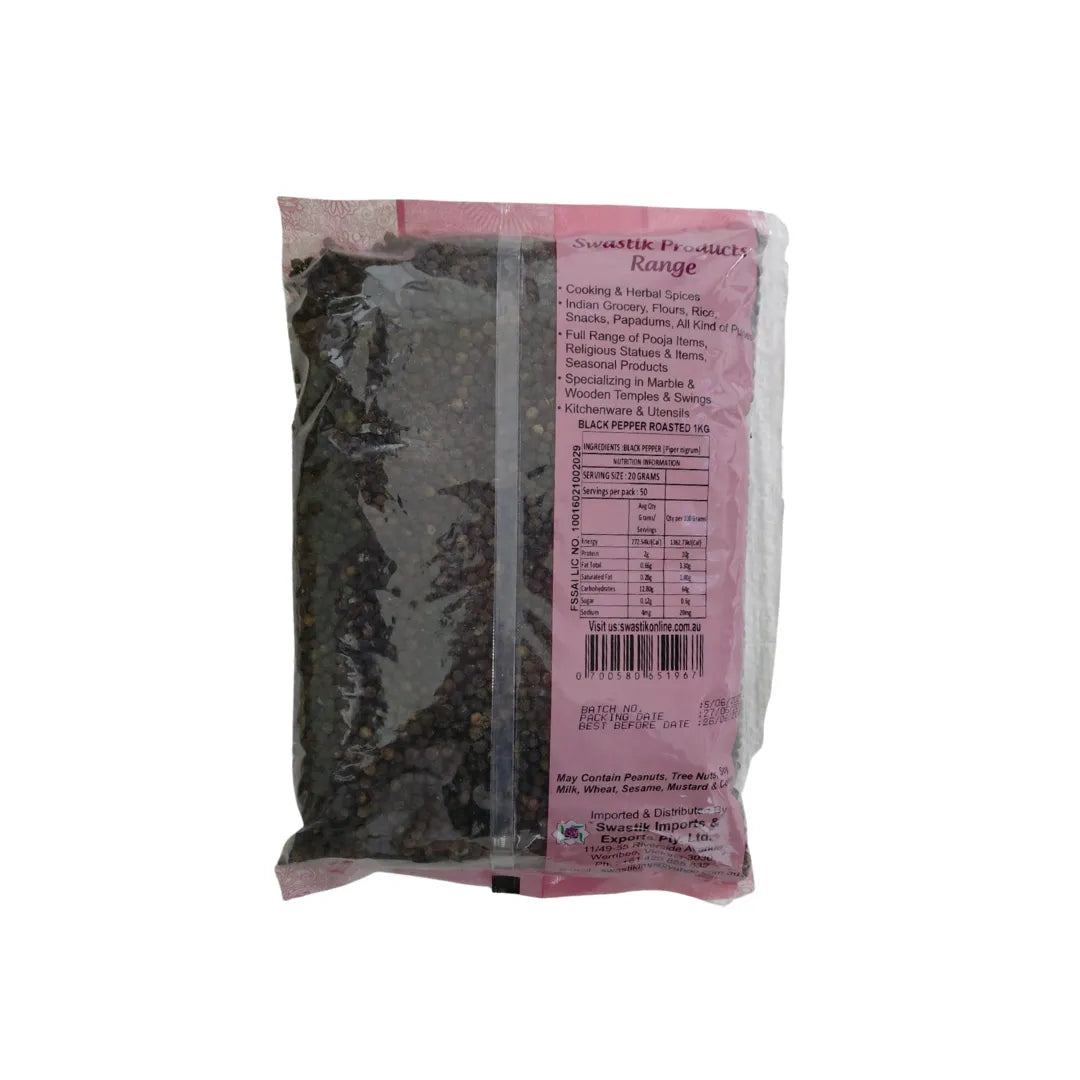 Swastik Roasted Black Pepper - 1KG