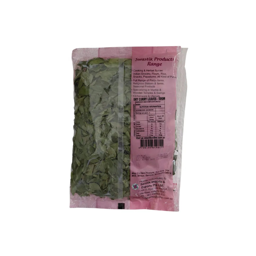 Swastik Dry Curry Leaves - 50G