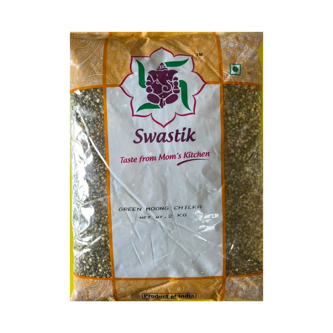 Swastik Green Moong Beans Split - 2KG
