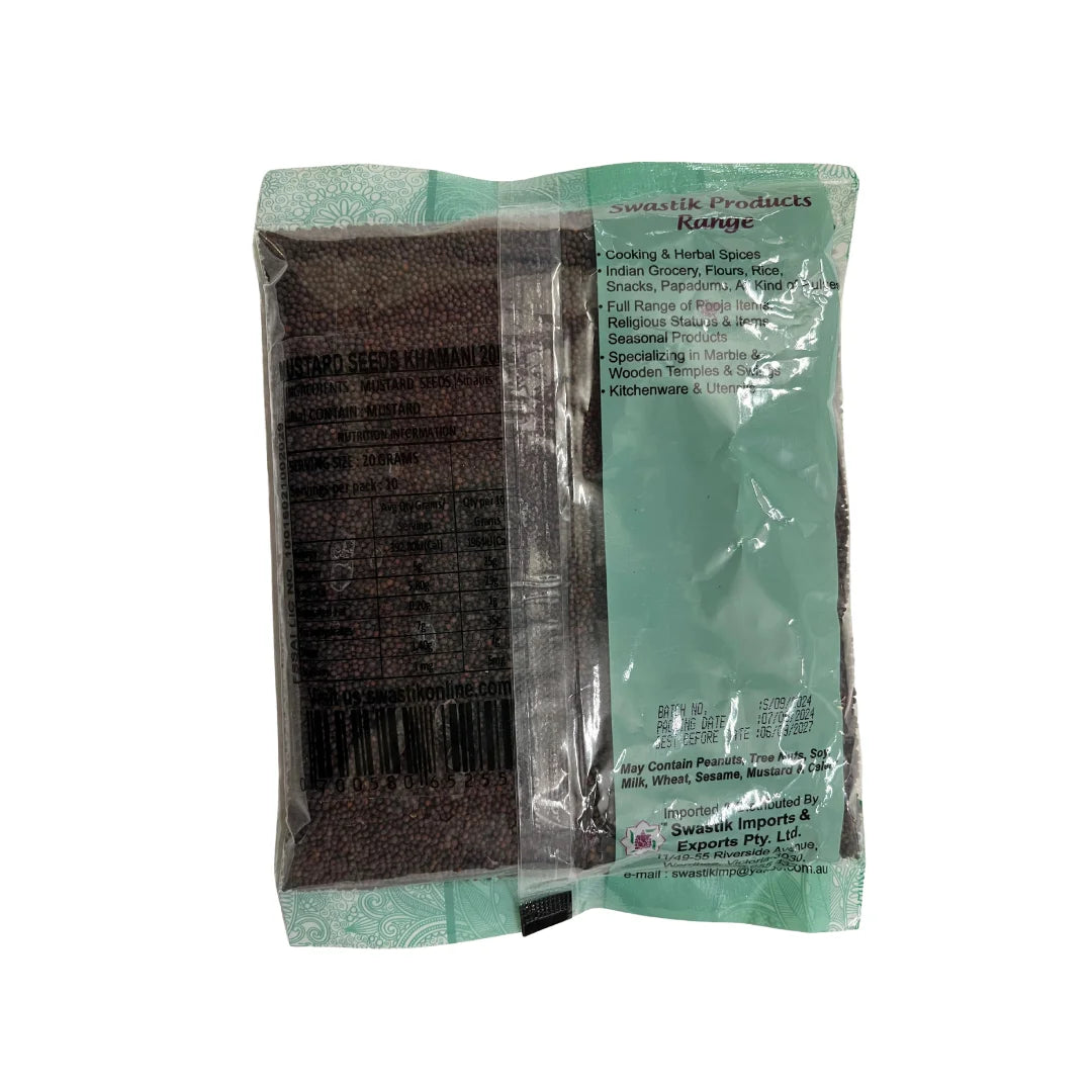 Swastik Mustard Seeds Khamani - 200G