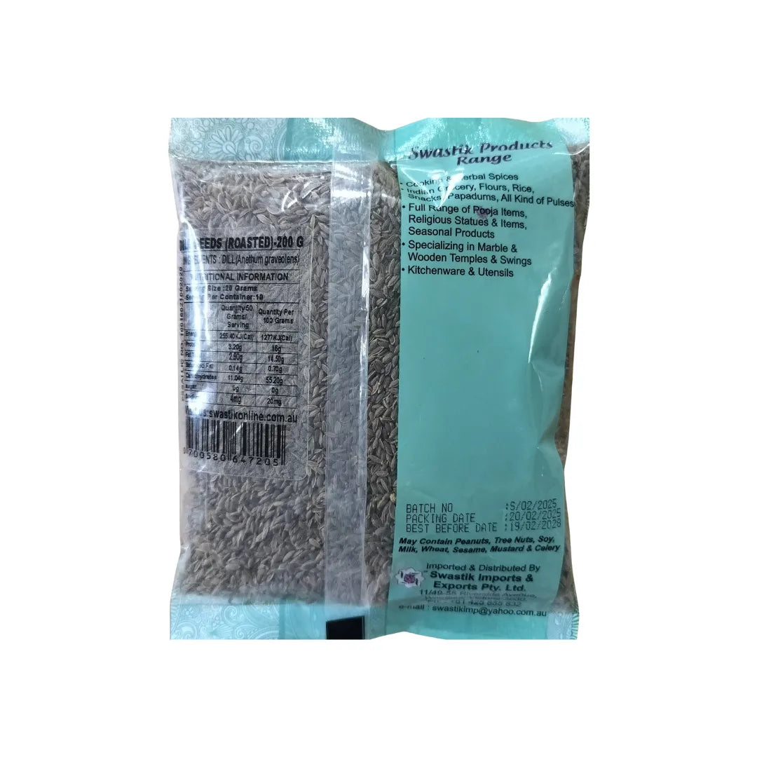 Swastik Roasted Dill Seeds - 200G