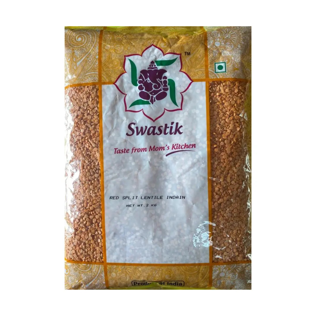 Swastik Red Masoor Dal Split - 2KG