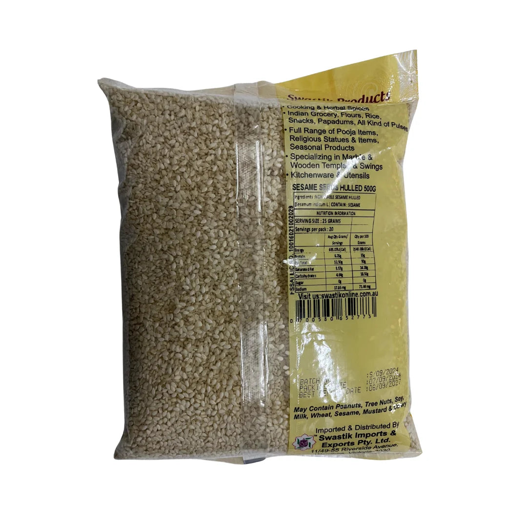 Swastik Sesame Seeds Hulled - 500G