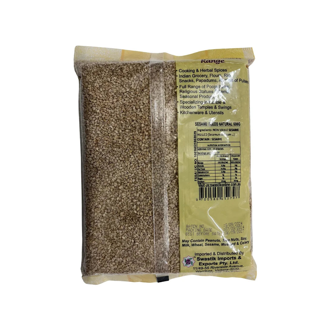 Swastik Sesame Seeds Natural- 500G