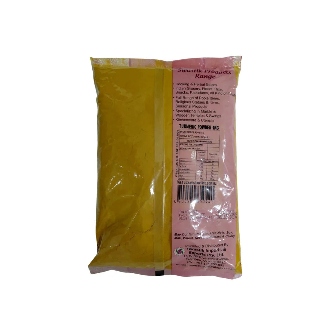 Swastik Turmeric Powder (Haldi) - 1KG