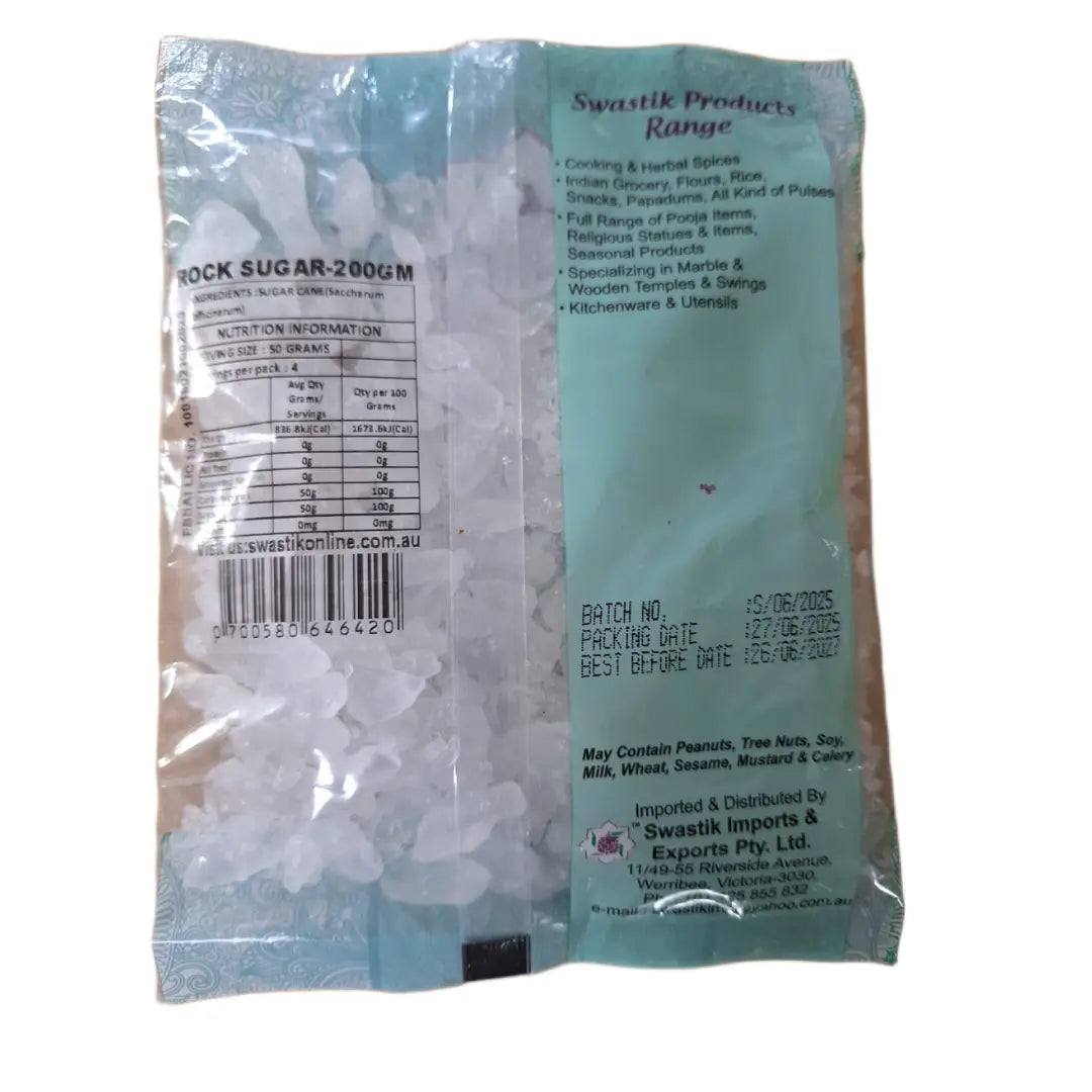 Swastik Rock Sugar - 200G