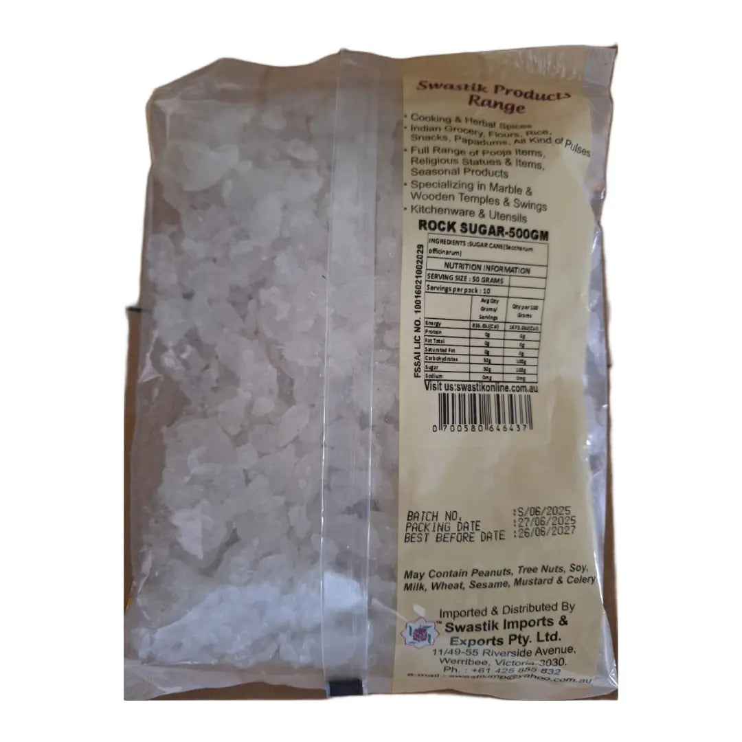 Swastik Rock Sugar - 500G