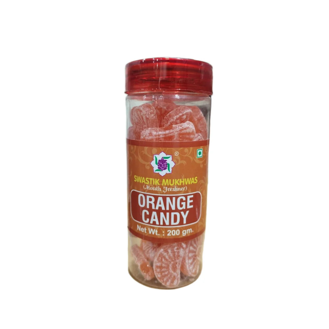 Swastik Orange Candy Mukhwas - 200G